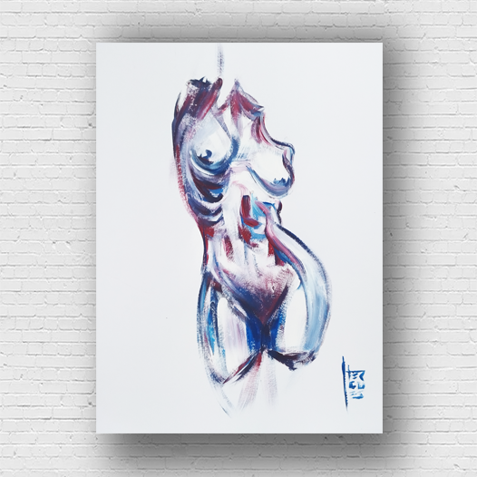 Affiche d'anatomie : Esthétique corporelle 01 