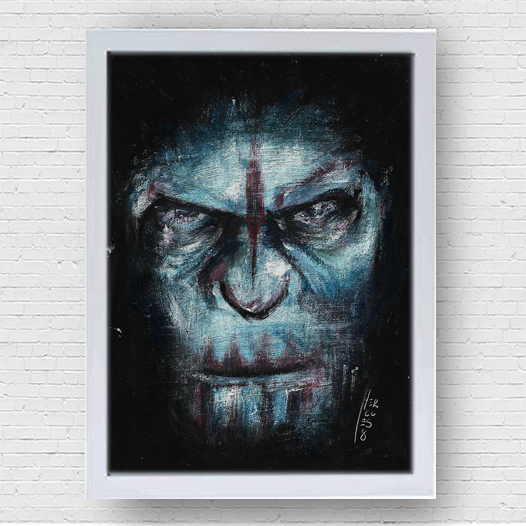 Pôster Planeta dos Macacos (Down of The Planet of the Apes)