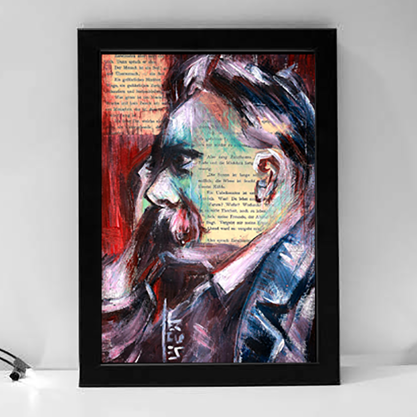 Póster Friedrich Nietzsche 3