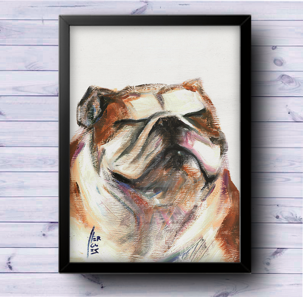 Bulldog Póster