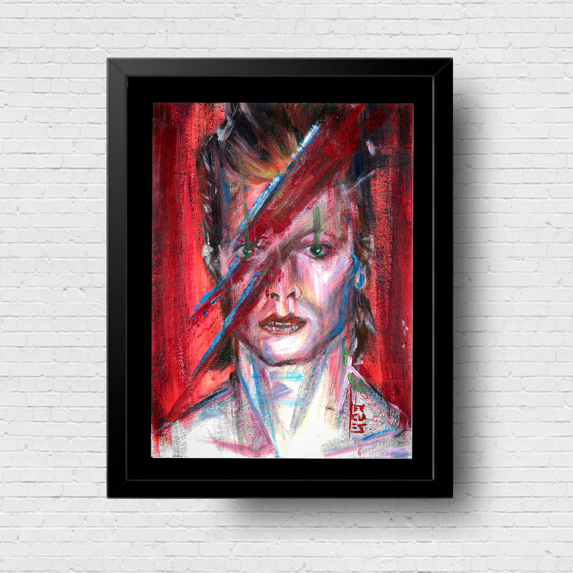 Marco para póster David Bowie - Ziggy Stardust