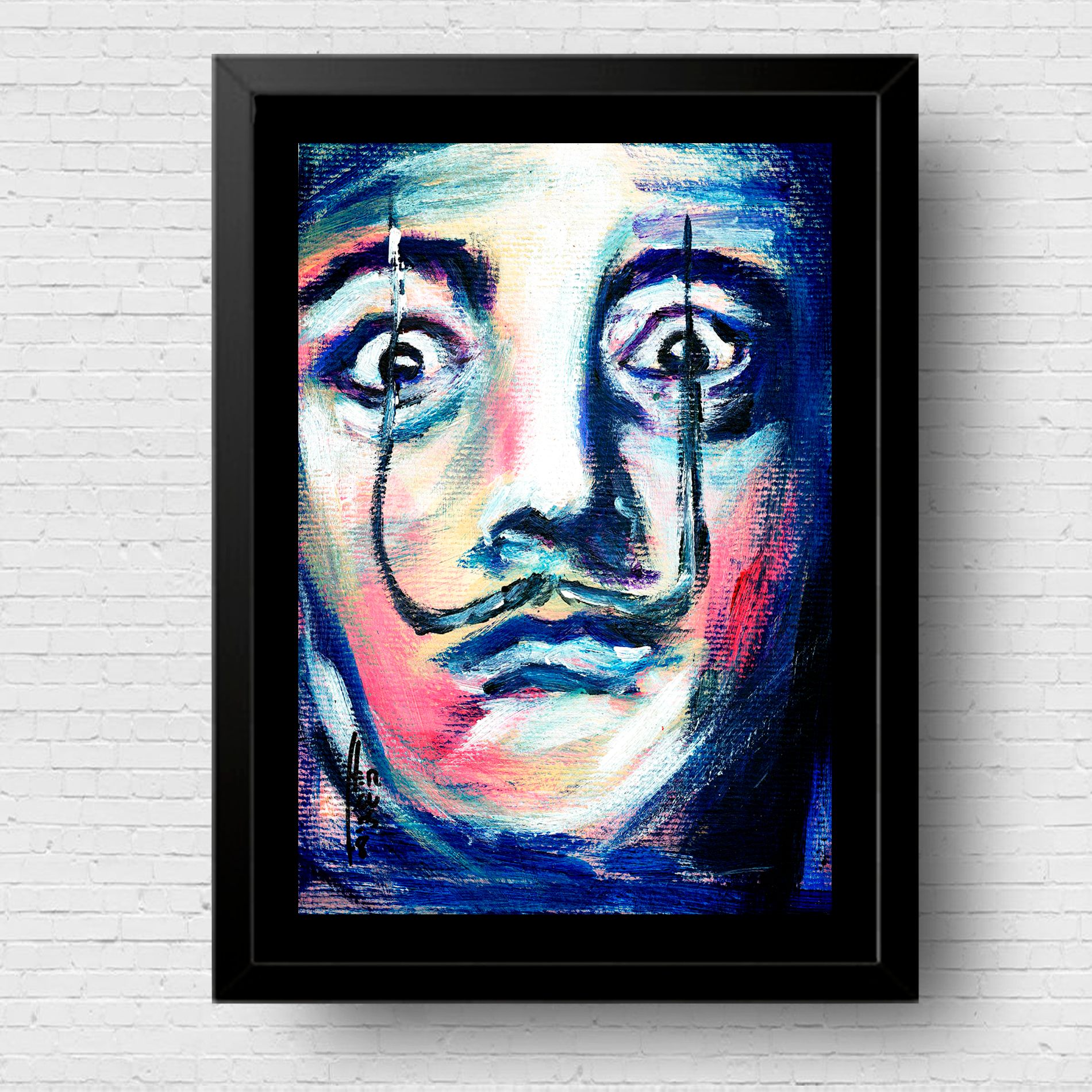 Salvador Dalí 2 Póster