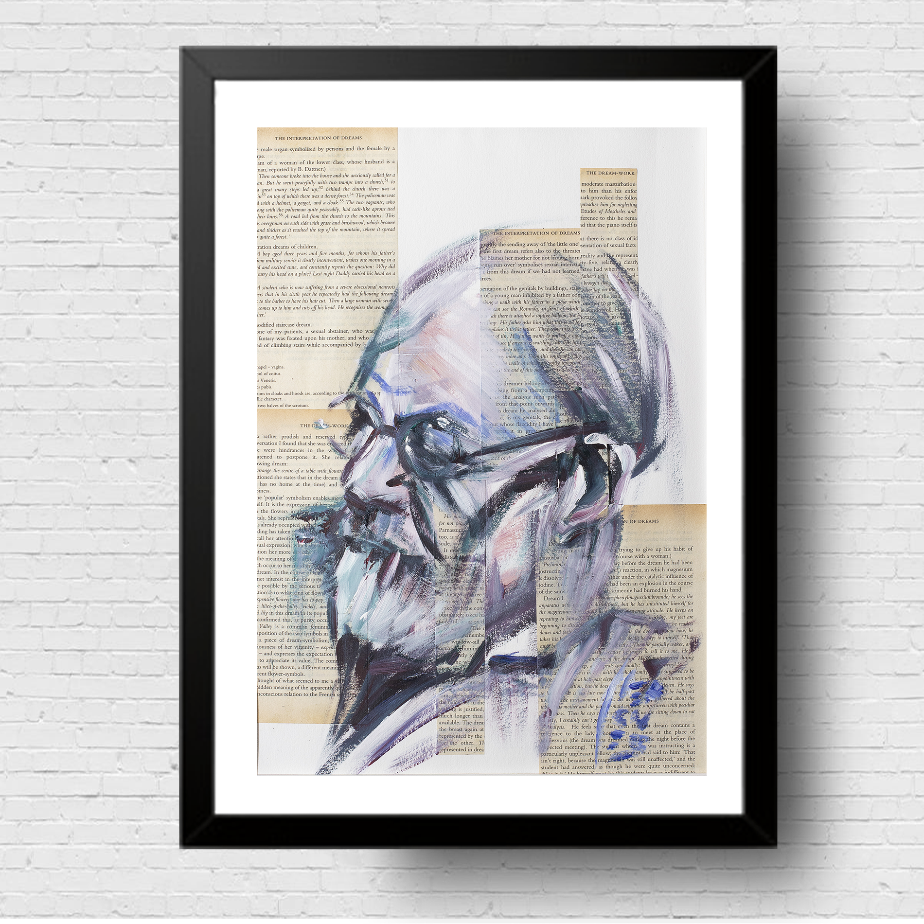 Marco para póster Sigmund Freud