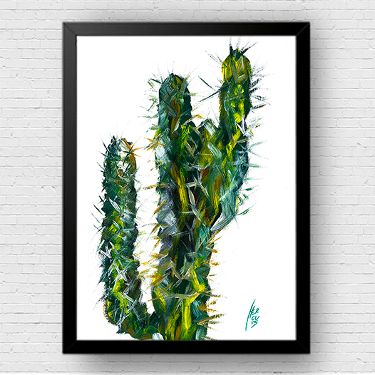 Quadro pôster Cacto