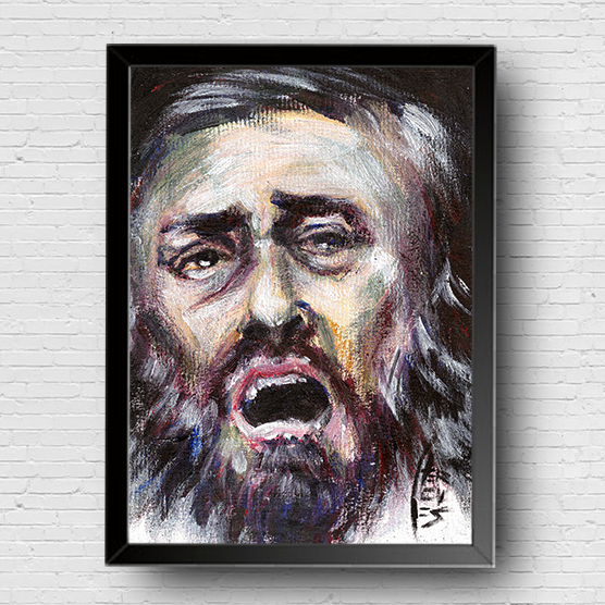 Luciano Pavarotti Póster