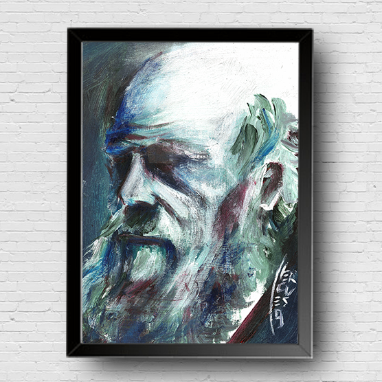 Charles Darwin Póster