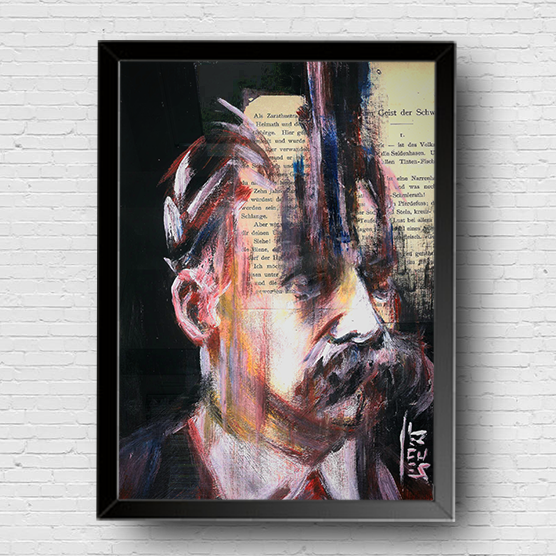Póster Friedrich Nietzsche 2