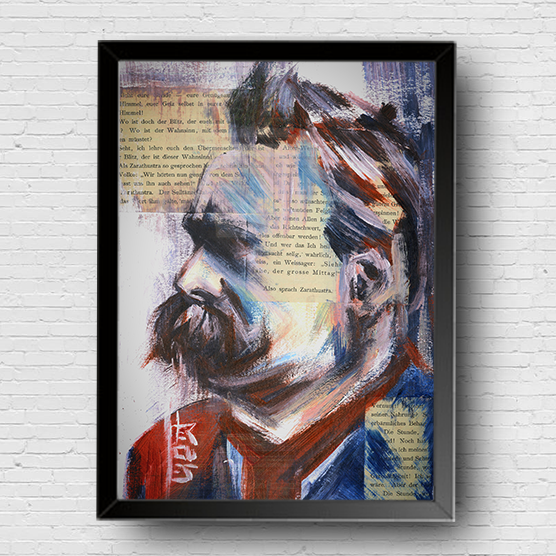 Póster Friedrich Nietzsche