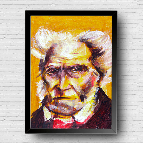 Arturo Schopenhauer Póster