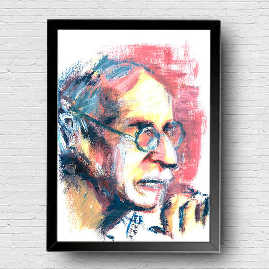 Carl Gustav Jung Póster