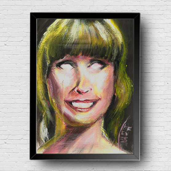 Gina expresionista Póster